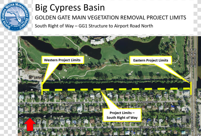 Golden Gate Canal Tree Removal Project   South Florida Water Management District  HD Png DownloadTransparent PNG