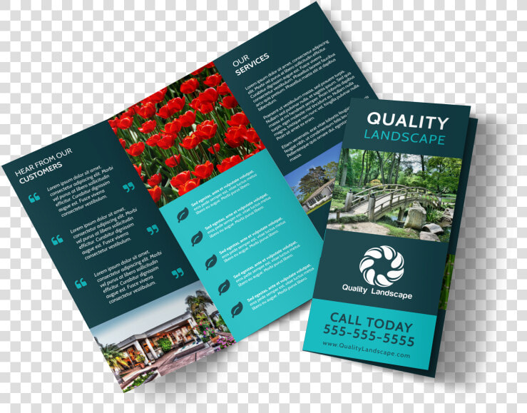 Quality Landscape Tri fold Brochure Template Preview   Security Brochure Design Templates  HD Png DownloadTransparent PNG