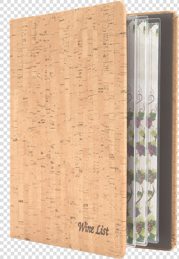 Faux Cork Wine List Cover   Wine Cork Menu Cover  HD Png DownloadTransparent PNG