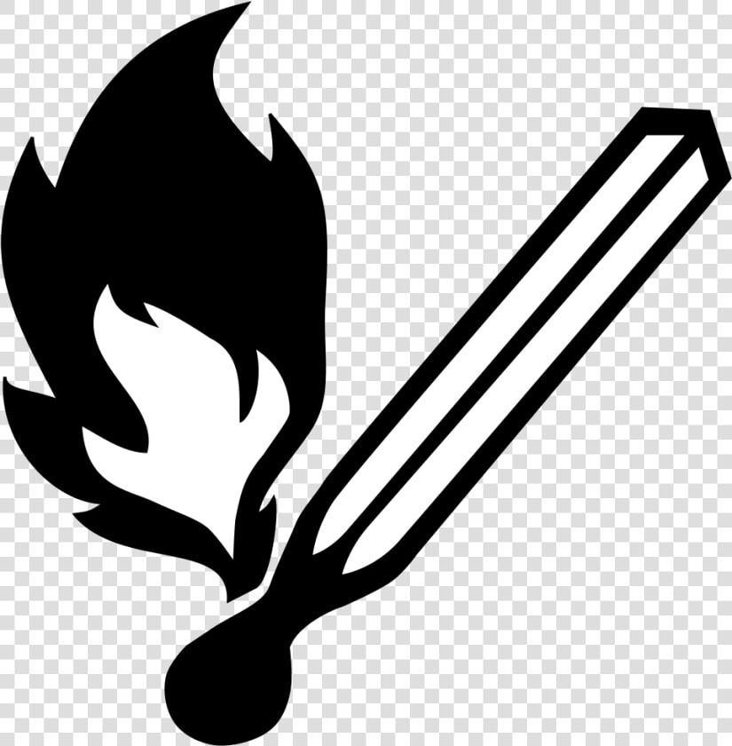 Burning Matchstick Pictogram   Pictogram Verboden Open Vuur  HD Png DownloadTransparent PNG