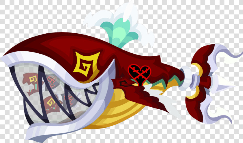 R Trident Anchor   Kingdom Hearts Trident Tail  HD Png DownloadTransparent PNG