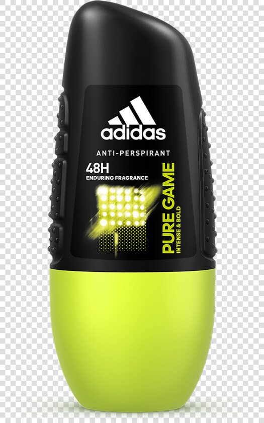 Pure Game Anti Perspirant Roll On For Him   Adidas Roll On Pure Game  HD Png DownloadTransparent PNG