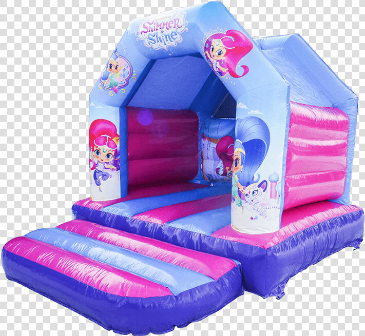 12 X 10 A Frame Bouncy Castle Shimmer And Shine   Shimmer And Shine Tennie Genies Shine  HD Png DownloadTransparent PNG