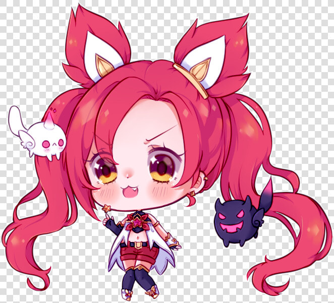 Jinx Star Guardian Chibi   Star Guardian Chibi Art  HD Png DownloadTransparent PNG