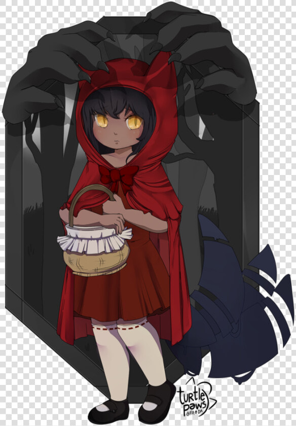 Little Red Riding Hood Branwen   Cartoon  HD Png DownloadTransparent PNG