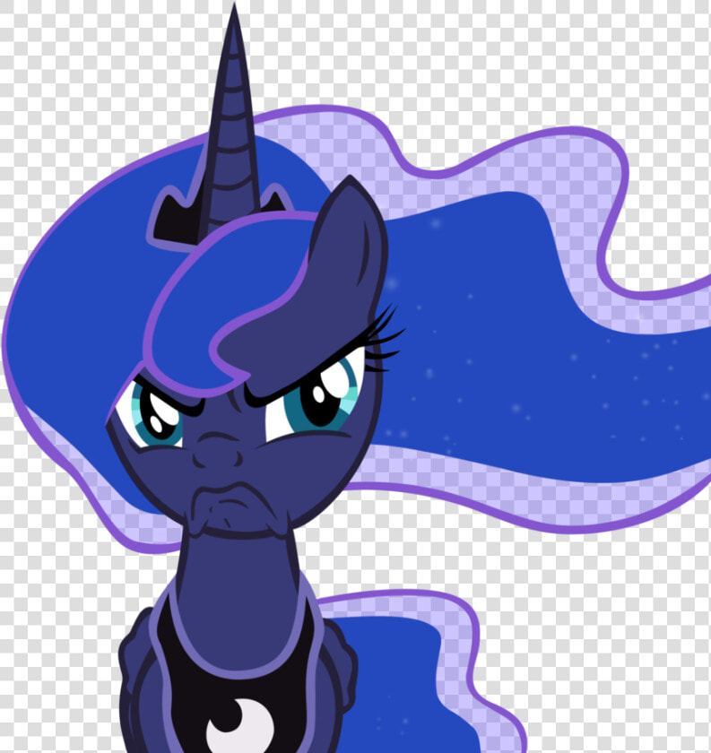 Frowning Luna By Frownfactory   Filly Sad Princess Luna  HD Png DownloadTransparent PNG