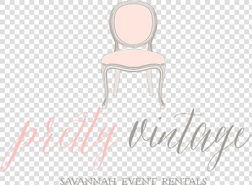 Pretty Vintage Event Rentals Savannah  Ga Logo   Bg Photography  HD Png DownloadTransparent PNG