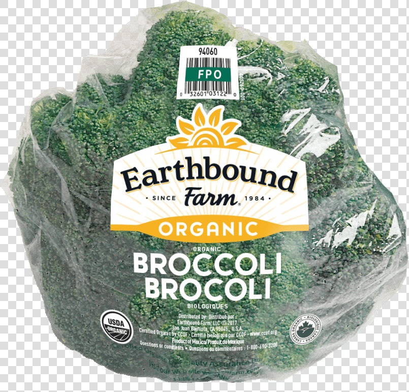 Fresh Organic Broccoli   Earthbound Farm Organic Broccoli  HD Png DownloadTransparent PNG