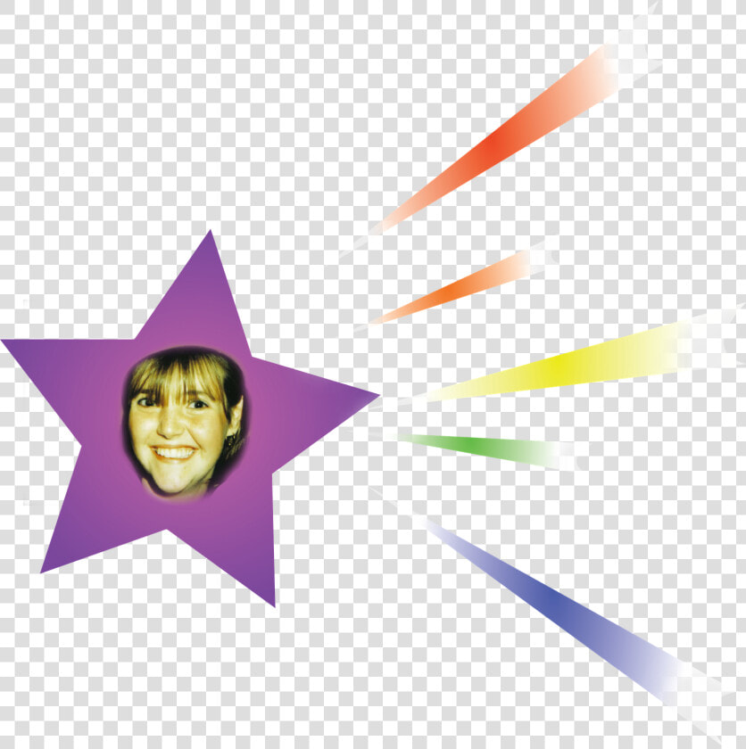 Shooting Star Clipart Rainbow   Tatuajes De Estrellas  HD Png DownloadTransparent PNG