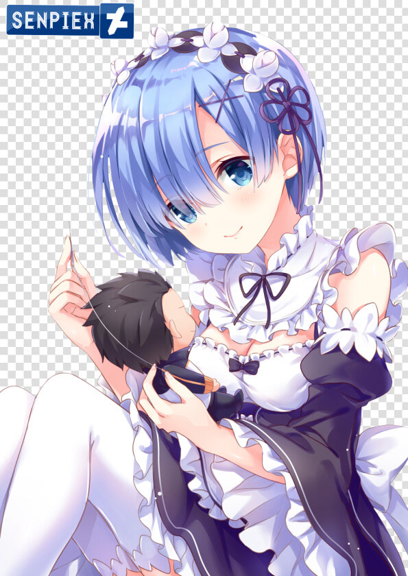  anime Cute  anime Wow  anime Girls  animelove  animenice   Rem  HD Png DownloadTransparent PNG