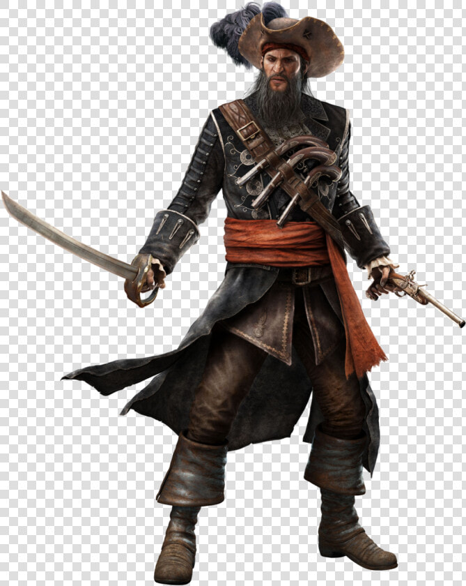 Assassins Creed Black Flag Barbanegra Clipart   Png   Edward Teach Assassin  39 s Creed  Transparent PngTransparent PNG