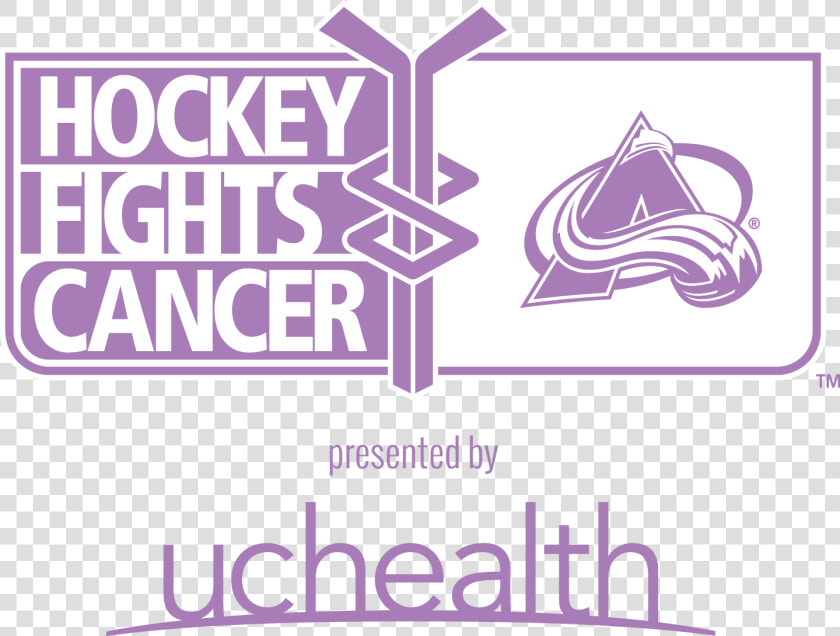 Hockey Fights Cancer   Colorado Avalanche  HD Png DownloadTransparent PNG