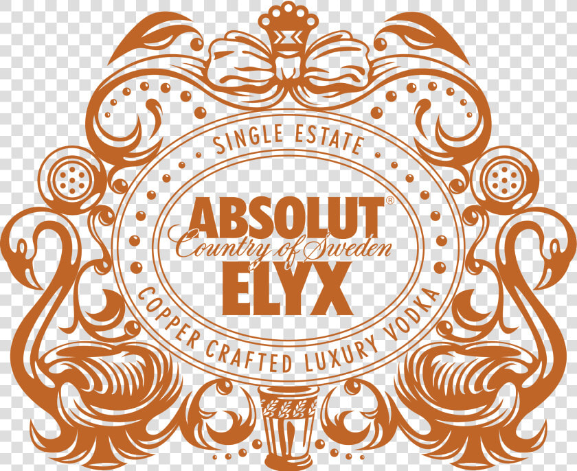 Design   Absolut Elyx Vodka Logo  HD Png DownloadTransparent PNG