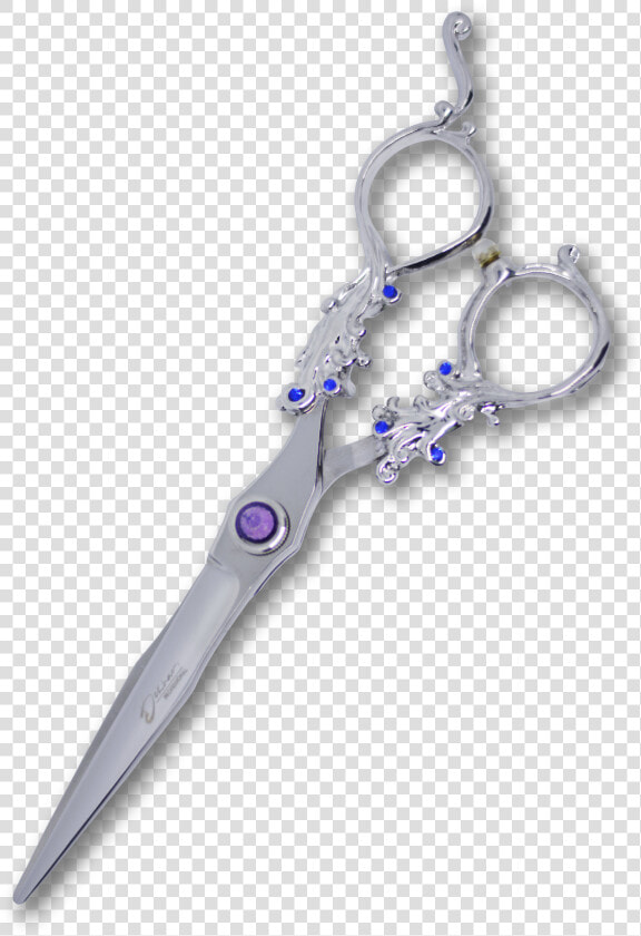 Bokhari Professional Hair Cutting Shears Scissors Hw23   Knife  HD Png DownloadTransparent PNG