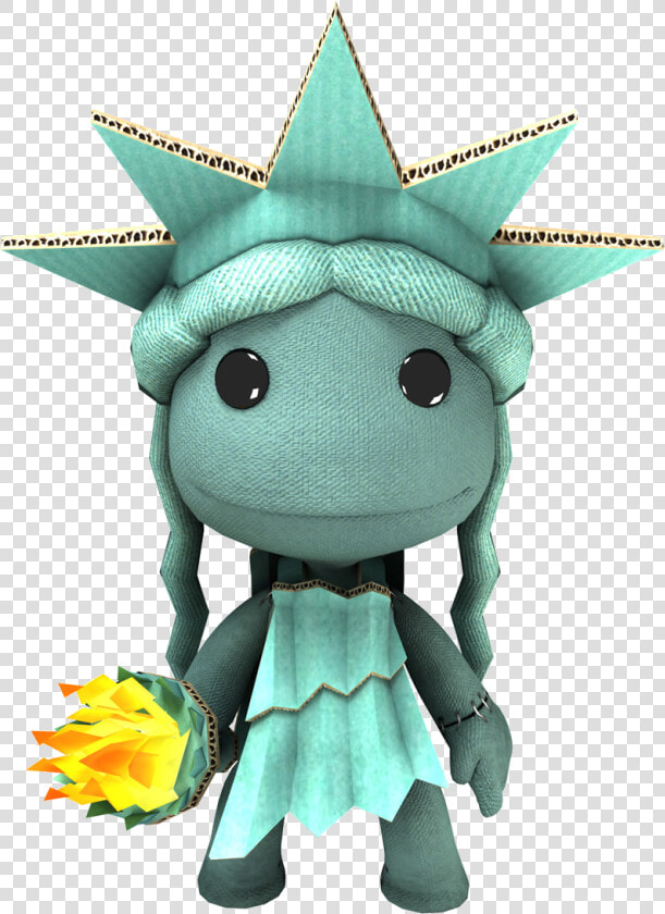 Statue Of Liberty Dress Png   Little Big Planet Sackboy Costumes  Transparent PngTransparent PNG