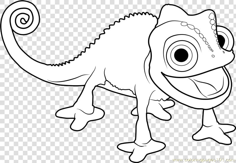 Pascal Tangled Coloring Pages  HD Png DownloadTransparent PNG