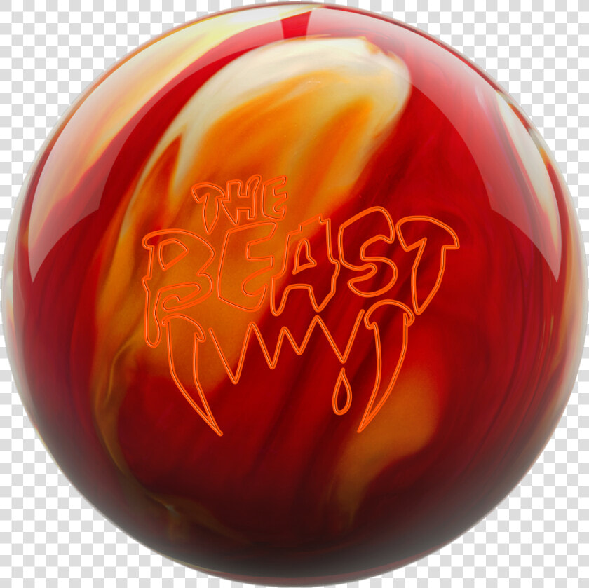 Columbia 300 Beast Cherry gold white Bowling Ball  HD Png DownloadTransparent PNG