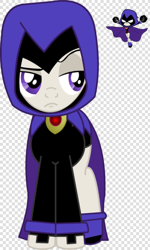 Stratmlp  Crossover  Ponified  Pony  Raven   Safe    Raven Pony  HD Png DownloadTransparent PNG