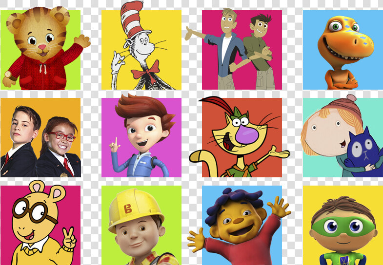 All Your Favorite Characters From Pbs Kids   Pbs Kids Shows  HD Png DownloadTransparent PNG