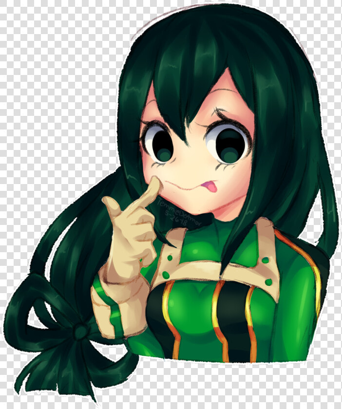 Transparent Boku No Hero Academia Logo Png   My Hero Academia Froppy Fanart  Png DownloadTransparent PNG