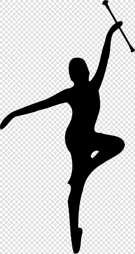 Majorette Silhouette Clip Arts   Majorette Png  Transparent PngTransparent PNG