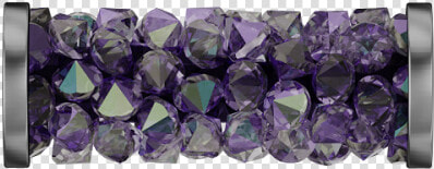 Swarovski 5950 Fine Rocks Tube Bead 15mm Light Amethyst   Dumbbell  HD Png DownloadTransparent PNG