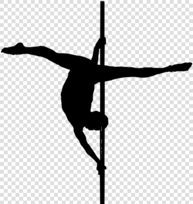 Pole Dance Png   Male Pole Dancer Silhouette  Transparent PngTransparent PNG