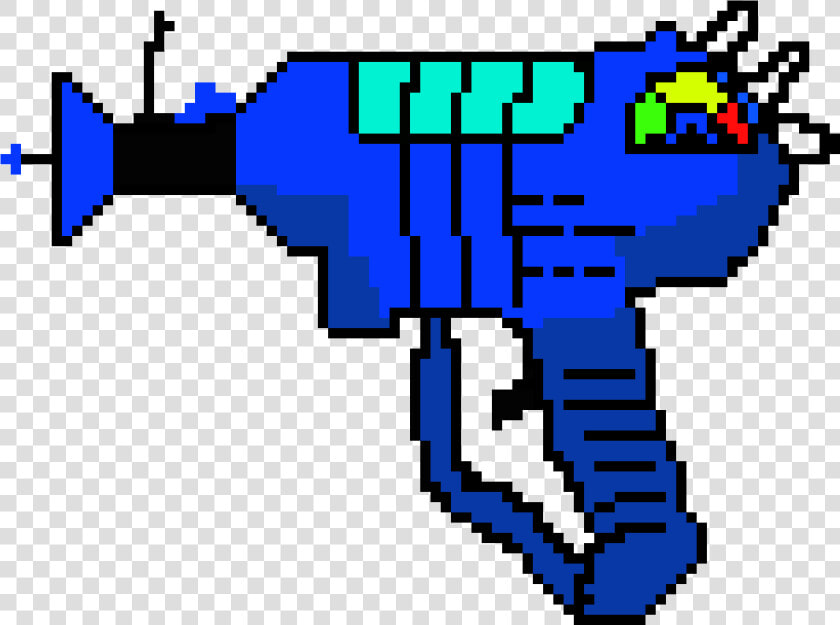 Pixel Art   Png Download   Laser Gun Pixel Art  Transparent PngTransparent PNG