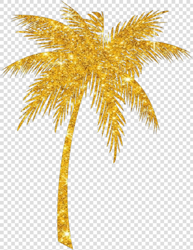 🌴  scpalmtrees  scpalmtree  golden  gold  palmtree   Gold Palm Tree Png  Transparent PngTransparent PNG