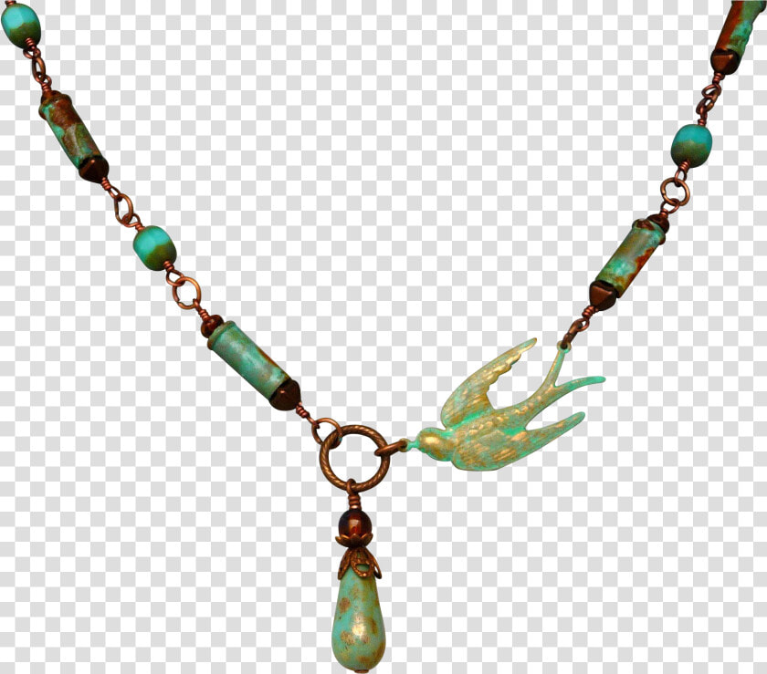 Asymmetrical Sparrow And Patina Bullet Shell Casings   Necklace  HD Png DownloadTransparent PNG