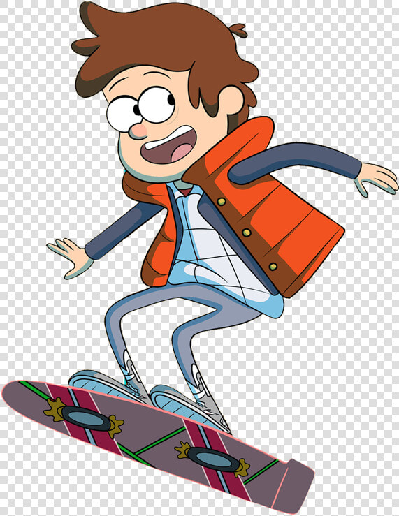 Rugrats Clipart Png   Dipper Pines Marty Mcfly  Transparent PngTransparent PNG