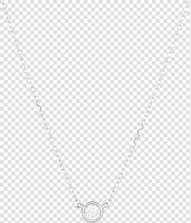 Single Diamond Necklace Class   Pendant  HD Png DownloadTransparent PNG