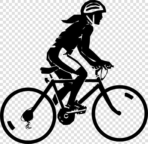 Cycling Png Clipart   Biking Black And White  Transparent PngTransparent PNG