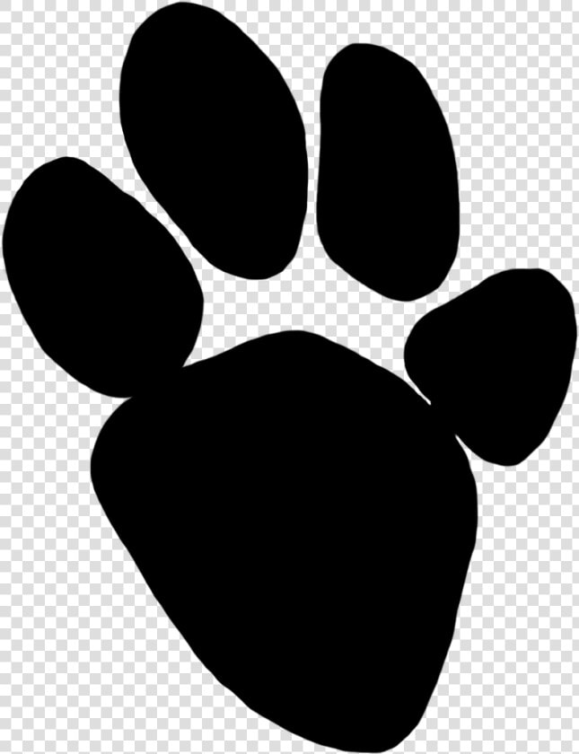 Tiger Paw Hyena Animal Track Clip Art   Tiger  HD Png DownloadTransparent PNG