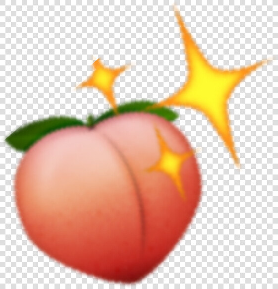 Peach Png Emoji Clipart   Png Download   Peach Emoji Transparent Background  Png DownloadTransparent PNG