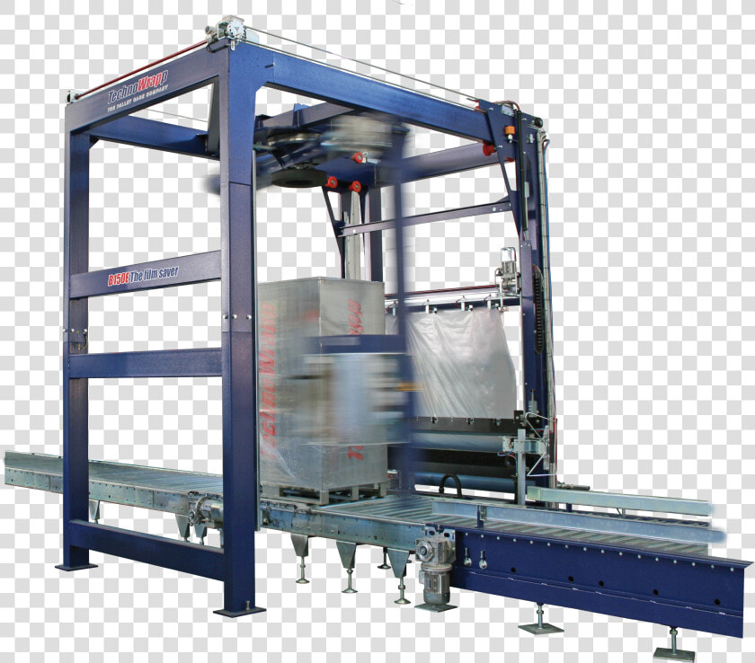 Automatic Rotary Arm Pallet Wrapper   Machine  HD Png DownloadTransparent PNG