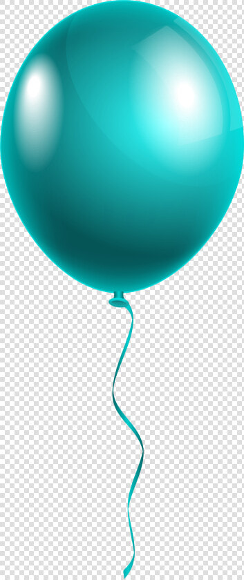 Single Modern Blue Balloon Png Clipart Image​   Balloon Clipart  Transparent PngTransparent PNG