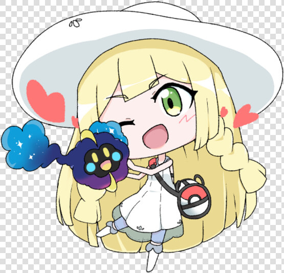 Pokémon Sun And Moon Vertebrate Nose Cartoon Art Fictional   Pokemon Sun And Moon Chibi Lillie  HD Png DownloadTransparent PNG