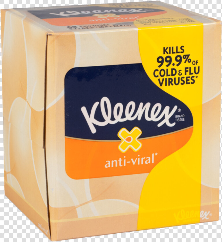 Kleenex Anti Viral Facial Tissues   Kleenex  HD Png DownloadTransparent PNG