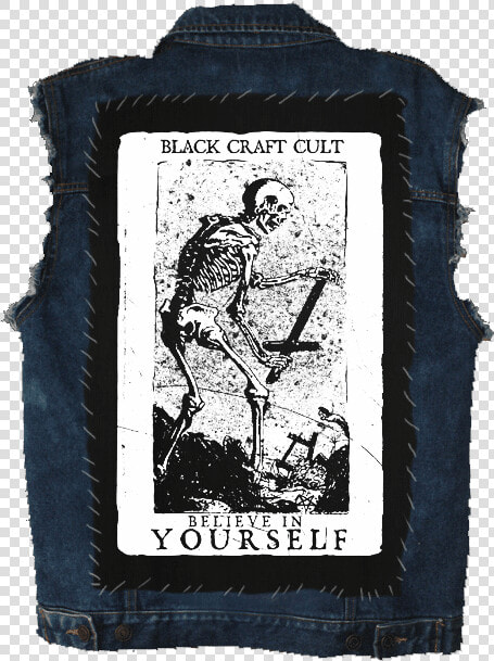 Believe In Yourself   Black Craft Cult Backpatch  HD Png DownloadTransparent PNG