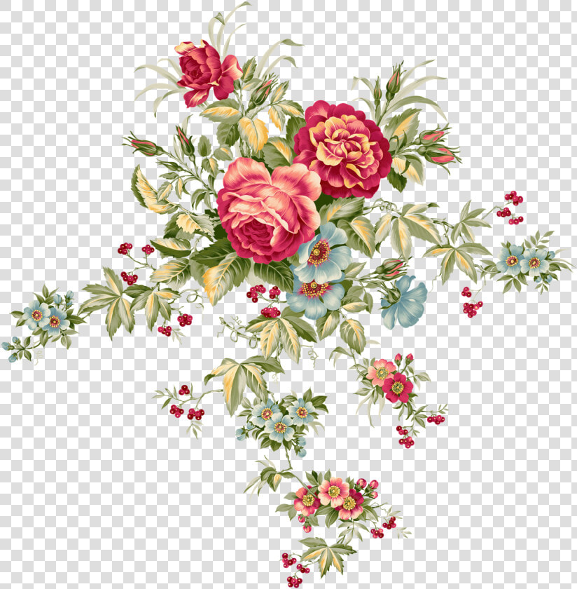 Vintage For Free   Vintage Flowers Transparent Background  HD Png DownloadTransparent PNG