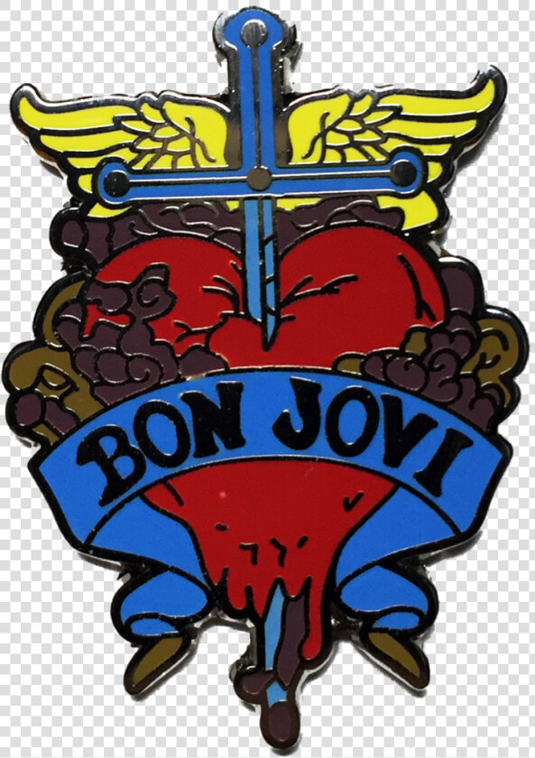 Bon Jovi Pin   Illustration  HD Png DownloadTransparent PNG