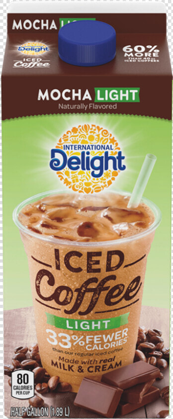 Mocha Light Iced Coffee   Delight Oreo Iced Coffee  HD Png DownloadTransparent PNG