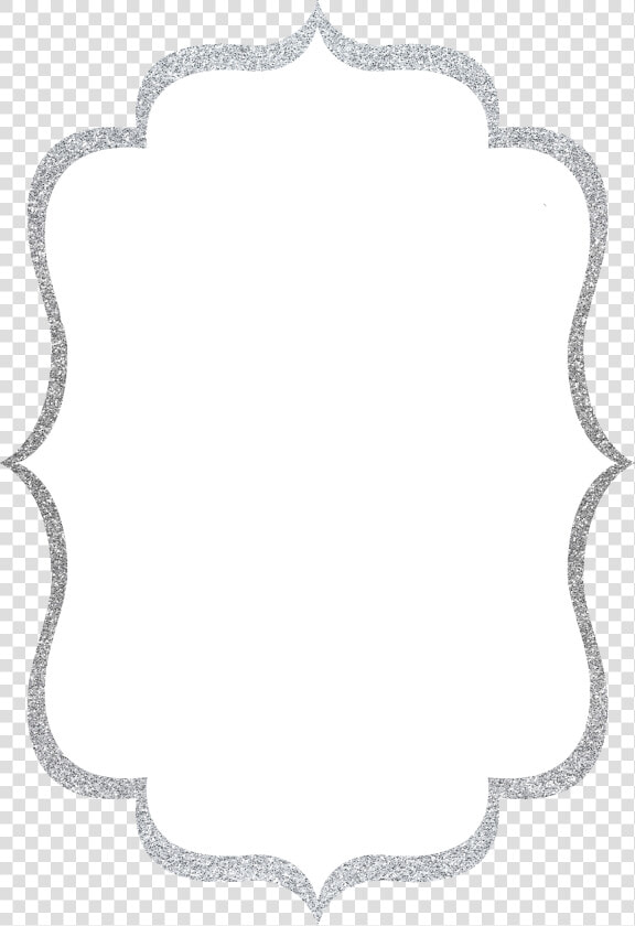 Silver Frames And Borders Transparent Pictures To Pin   Motif  HD Png DownloadTransparent PNG