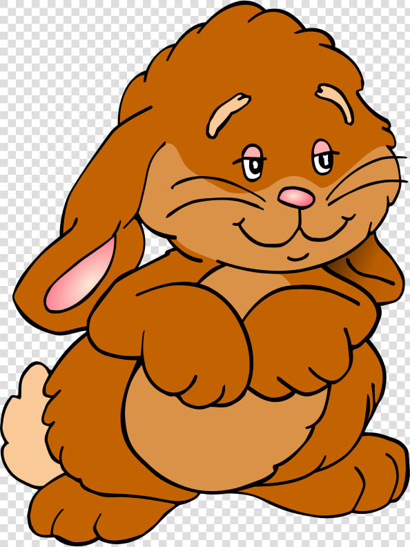 Clipart Rabbit Clipart Clipartix   Clip Art Brown Easter Bunny  HD Png DownloadTransparent PNG