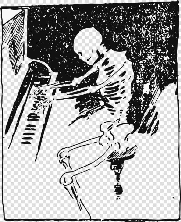 Skeleton Vintage Vector   Piano Playing Skeleton  HD Png DownloadTransparent PNG