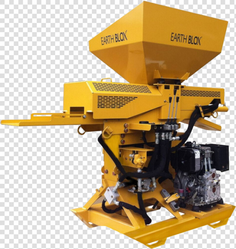 The Earth Blox Bp714 Is The Latest Technology In Compressed   Compressed Earth Block Machine  HD Png DownloadTransparent PNG