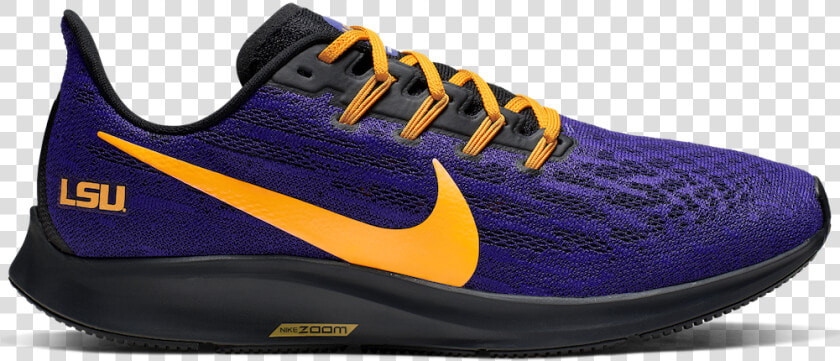 Nike Air Zoom Pegasus 36 Lsu  HD Png DownloadTransparent PNG