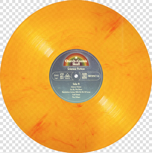 Solar Flare Edition Vinyl   Transparent Orange Vinyl Record  HD Png DownloadTransparent PNG