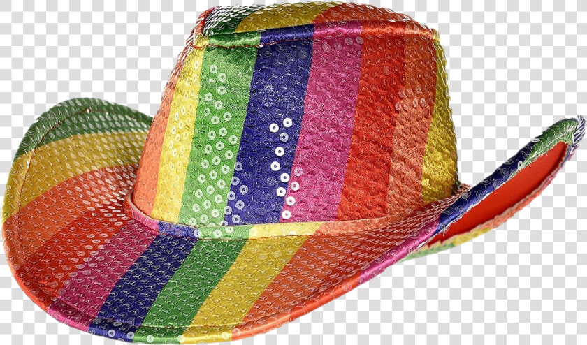 Brown Cowboy Hat Transparent File   Rainbow Colored Cowboy Hat  HD Png DownloadTransparent PNG